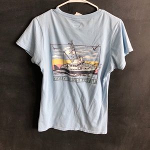 Light Blue Jaws T-Shirt